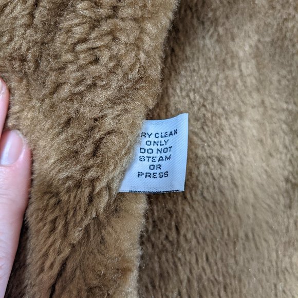 Men's Vintage London Fog Khaki Jacket with Removable Faux Fur Lining, Full Zip - Picture 10 of 14